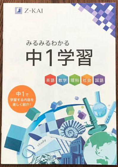 Ｚ会 中有学生向け通信教育 みるみるわかる通信教育