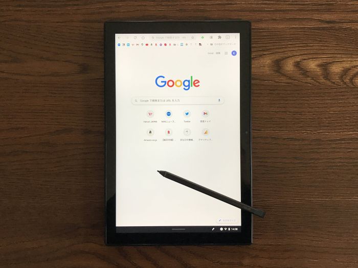 ASUS Chromebook Detachable CM3 タッチ&ペンスタイル