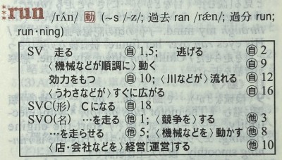 ユースプログレッシブ英和辞典の訳語ナビ